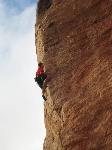 Carnage, my first Shelf Road First Ascent.
