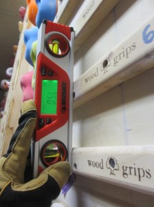 Campus Board Angle After: I'm sure it was totally worth it!