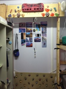 I got in really good shape with this training rig inside my shipping container dorm room in Afghanistan.