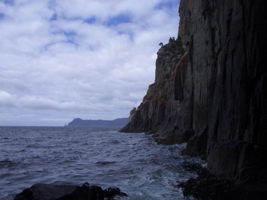 The view to the southwest from the base of The Tote.