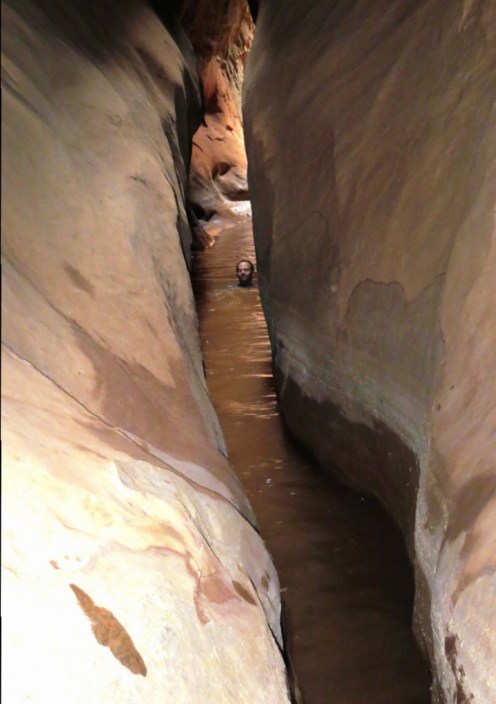 The second swim was a bit narrow.