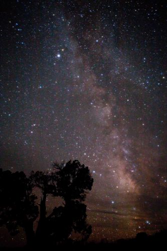 The night sky at Robber's Roost.