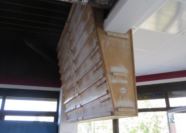 The Campus Board in profile.