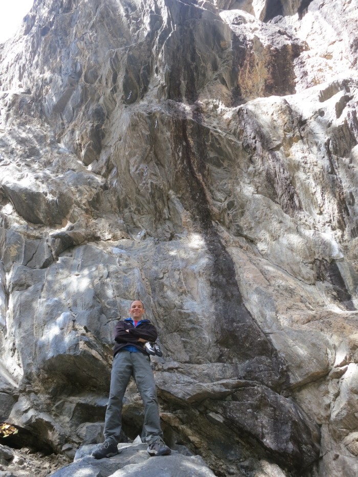 Moments after sending Prime Time to Shine, 5.14b. Elated and a little relieved.