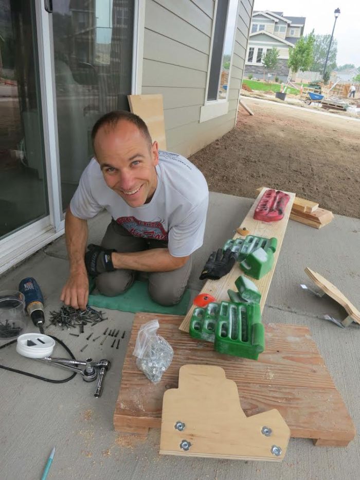 Selecting the right length screws from my collection to mount the RPTC with.