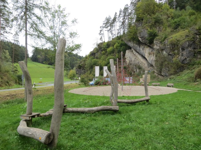 The playground below Eldorado.