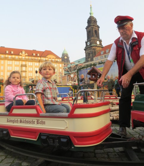 Logan during the happiest moment of his life (about to start a train ride).  The saddest moment of his life is two minutes away (the end of the train ride).
