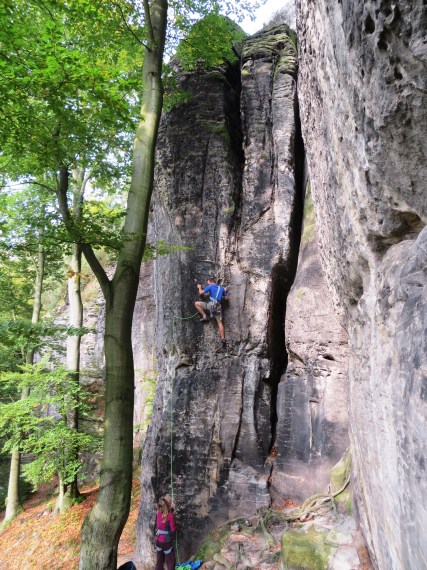 Passing the first ring.