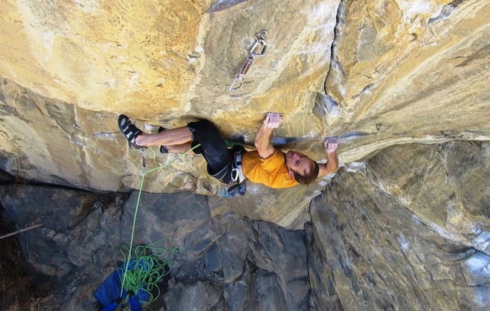 Precarious crimping near the end of the direct start.