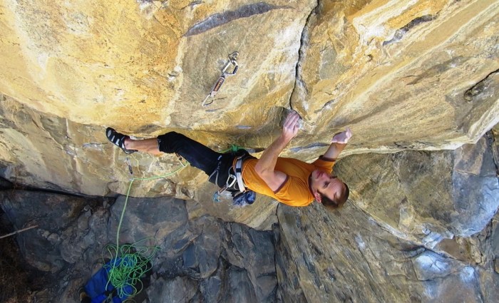 Almost to the finger crack!