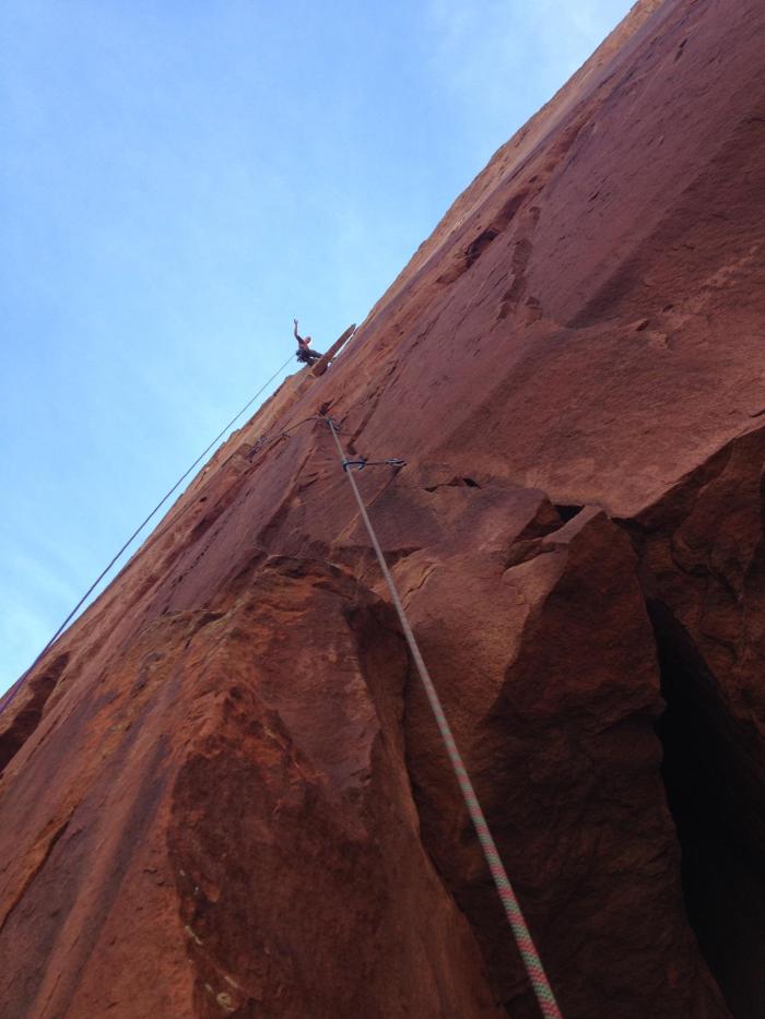 Spoiler Alert! Looking up at Pitch 5.