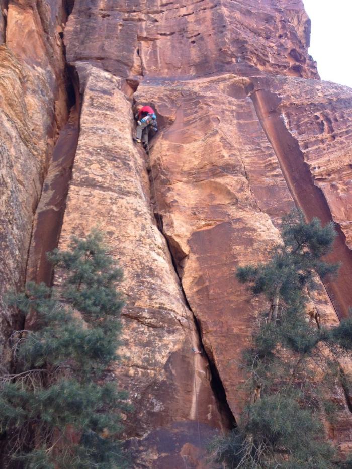 Japanamation (5.10) - another great Bryan Bird route at the Kung Fu Theater.