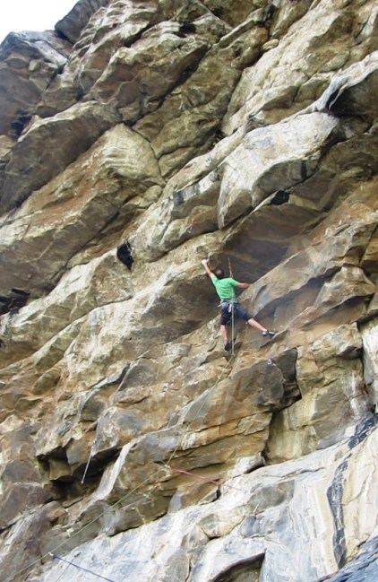 Sticking a long dyno near the start.