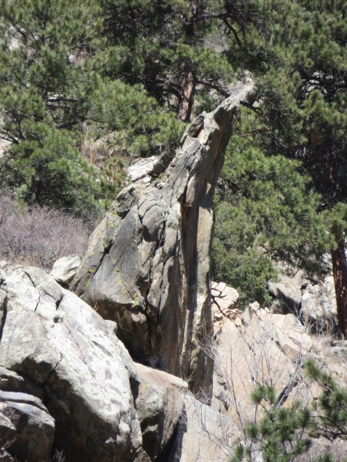 The Sharks Fin from the road.