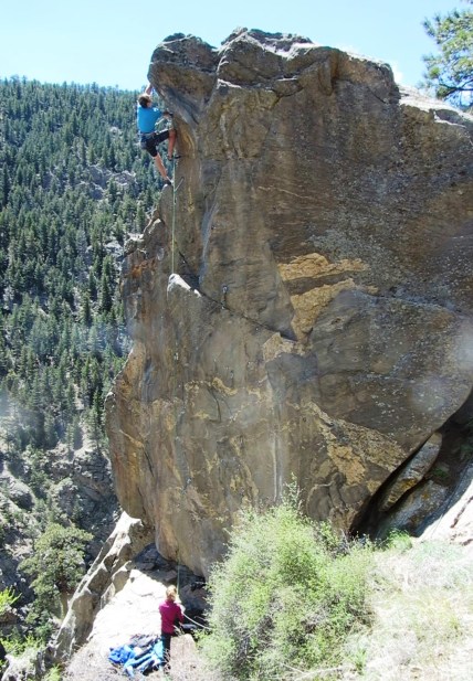 About to top out the Sharks Fin on the FA of This Ain’t Seaworld.