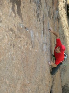 Check out the sculpted incut holds!