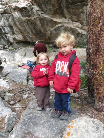 Amelie and Logan at Outrageours Overhang (Indy Pass). For some reason Logan’s look in this pic just kills me.