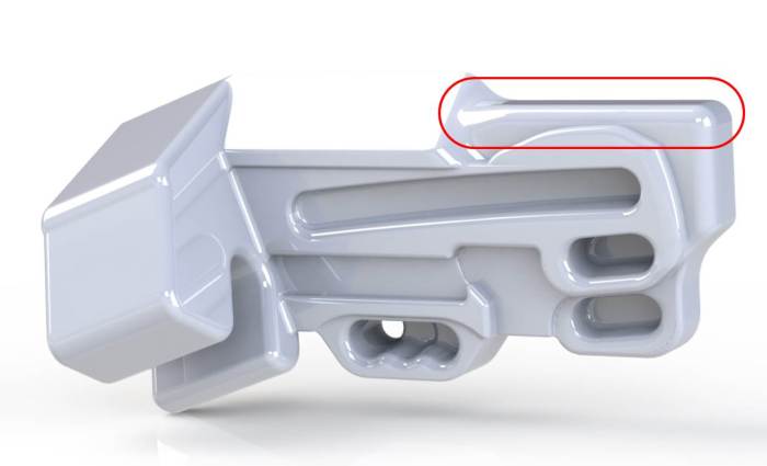 Large, Flat Edge for pullups, etc.