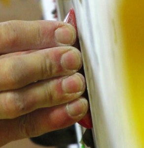 Hold #3 with a hand for scale.