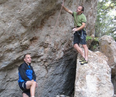 Anderson Brothers thinking about training.